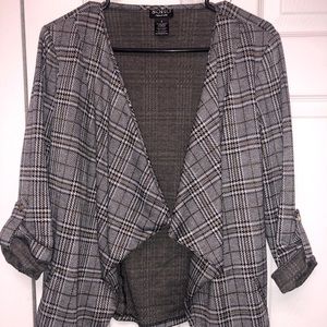 SOHO Plaid Blazer, Sz S